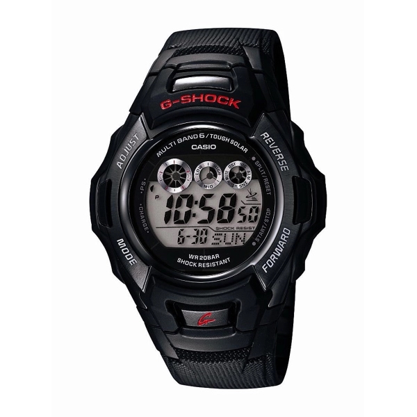 G-Shock Atomic Digital Sports Watch, Black Resin Band