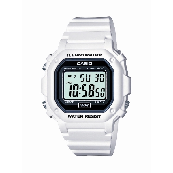 Classic Digital Sport Watch, White