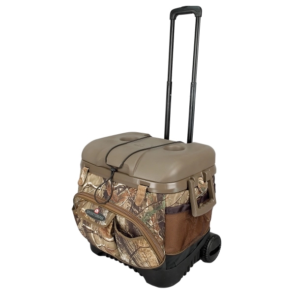 40 Qt. Cool Fusion 40 Realtree Roller Cooler, Camoflauge