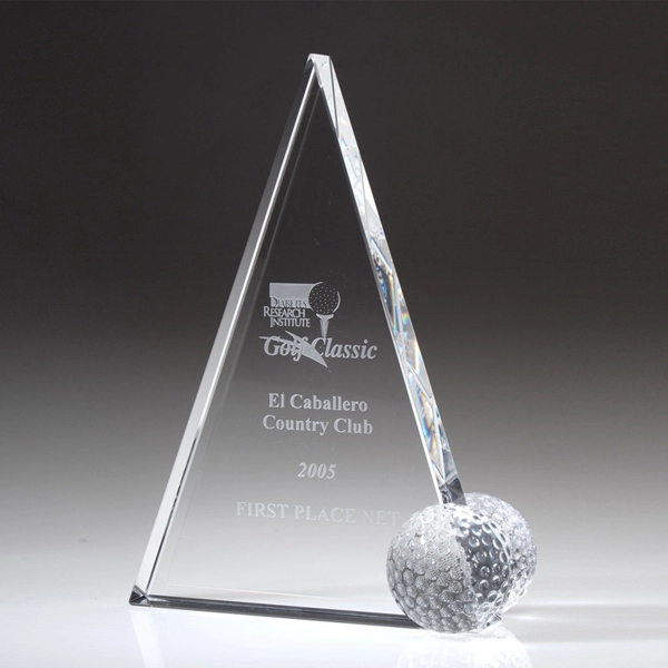 Award-Peak Golf Trophy 8 1/2"