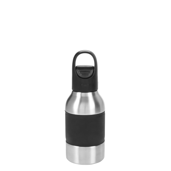 12 Oz. Stainless Steel Push Top Bottle
