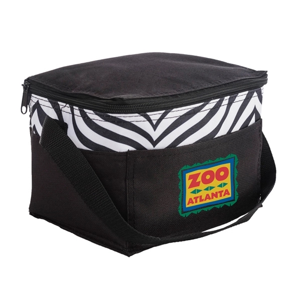 Sahara Zebra Print Cooler Bag