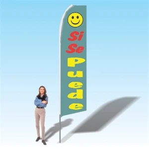 Yes You Can 15' Advertising Banner Flag