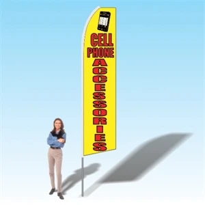 Cell Phone Accessories Advertising Banner Flag