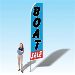 15FT Boat Sale Advertising Banner Flag