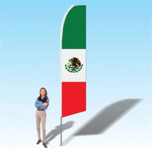 15FT Mexico Advertising Banner Flag