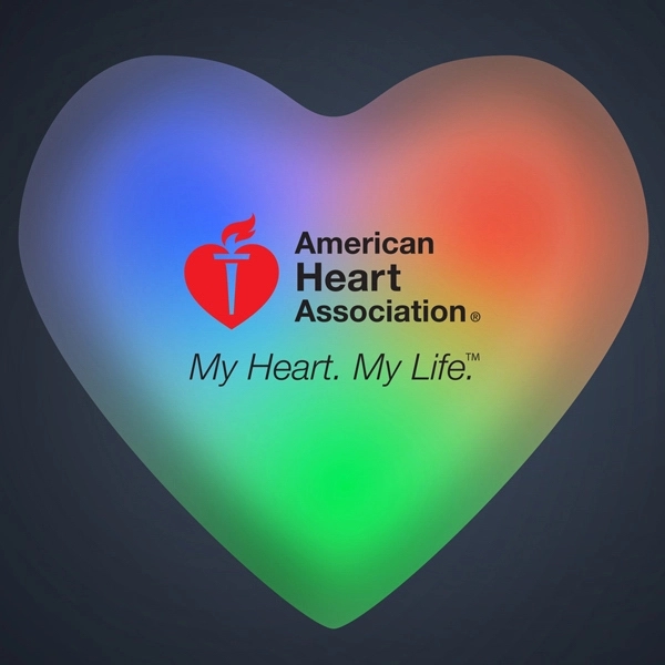 Light Up Aurora Heart Color Changing LED Pin - Image 2