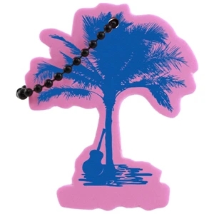 Palm Tree Floating Key Tag