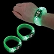 Green 8&quot; Light Up LED Glow Bangle Bracelet