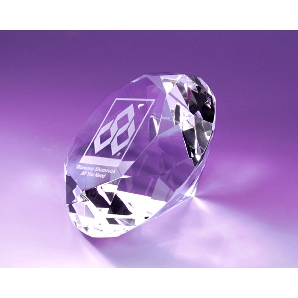 Independence Diamond Paperweight 60mm