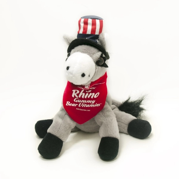7" Donkey Demi w/ Hat with accessory and imprint