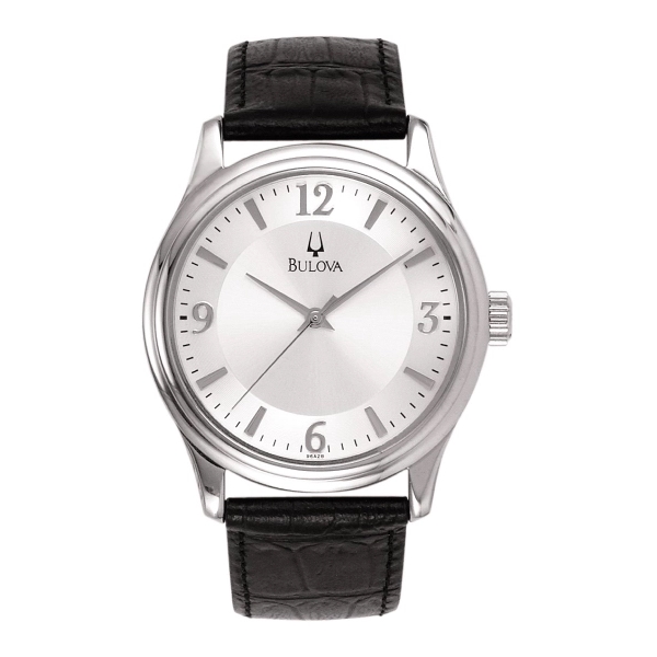 Bulova Corporate Collection Men&apos;s Round White Dial Watch