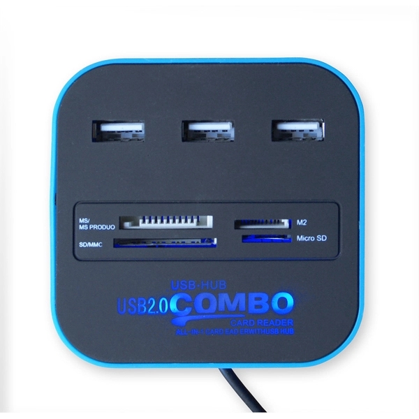 Combo USB Hub / SD Card Reader - Image 1