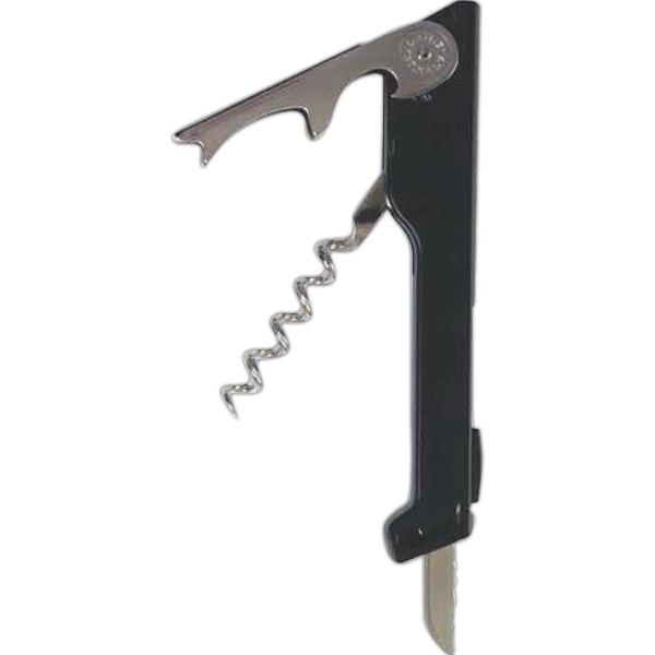Slide Blade "Two-Step" Waiter's Corkscrew - Image 1