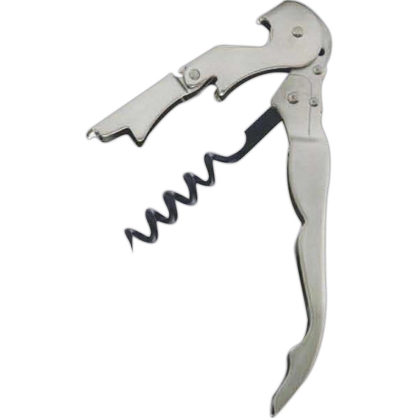 Duo-Lever™ Corkscrew With "Smart-Kut" Two Wheel Cutter - Image 1