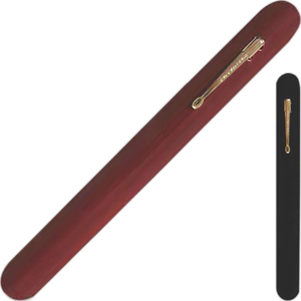 Crumb Scraper, Enamel with Gold Plated Pocket Clip - Image 1
