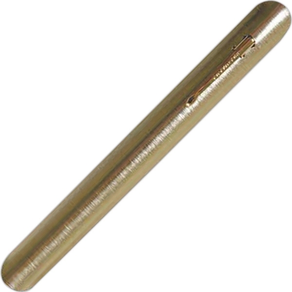 Brushed Gold Anodized Crumb Scraper w/ Gold Plated Clip - Image 1