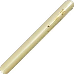 Steel Crumb Scraper, Gold Plated with Gold Plated Clip