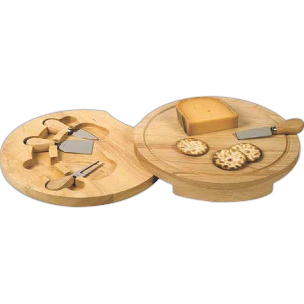 Swivel Cheese Board Set (Small), 4 Tools
