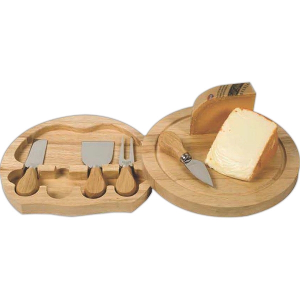 Swivel Cheese Board Set (Large), 4 Tools