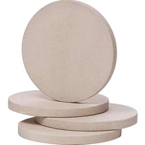 Sandstone Round Coaster, Natural Beige, Set of 4