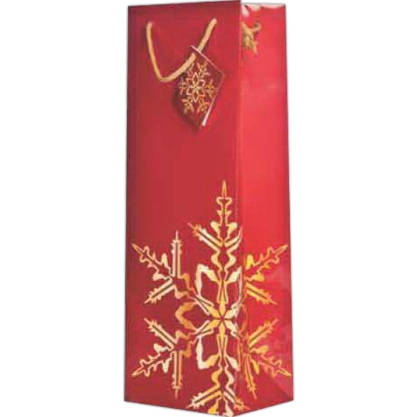 Holiday Wine Bottle Gift Bag Collection - Image 13