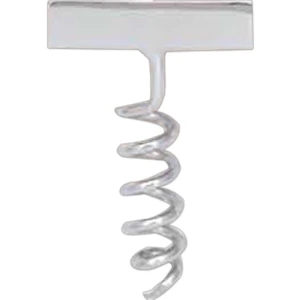 Corkscrew Lapel Pin