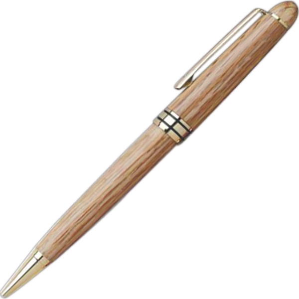 Oak Wood Waiter's Ballpoint Pen - Image 2