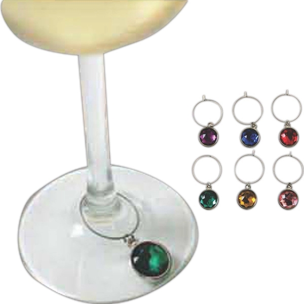 Wine Gem Charms (6 Piece Set) - Image 1