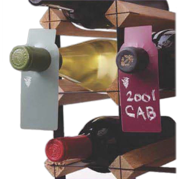 Wine Bottle Chalkboard Tags (40) - Image 1
