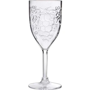 Grape All-Purpose Wine Glass, Acrylic, 10 oz.