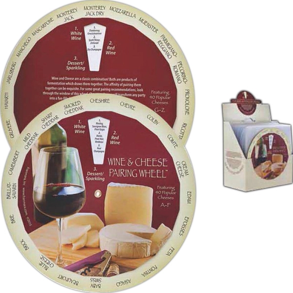 Wine & Cheese Pairing Wheel - Image 1
