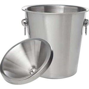 Wine Tasting Receptacle (Spitton), 2 pcs., Stainless Steel,