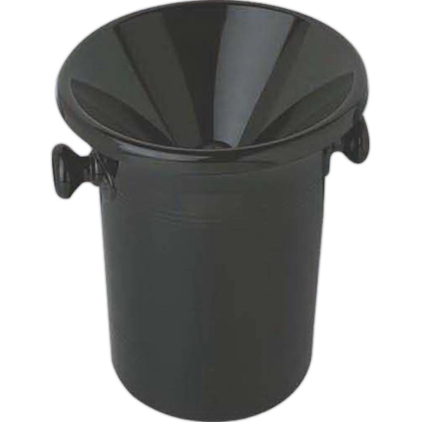 Wine Tasting Receptacle (Spittoon), Lid Only, Black Acrylic