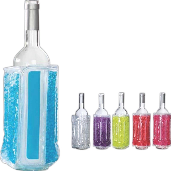 Gel Bead™ Bottle Cooler (for Wine and Champagne bottles)