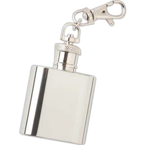 Mini Keychain Flask, 1 oz