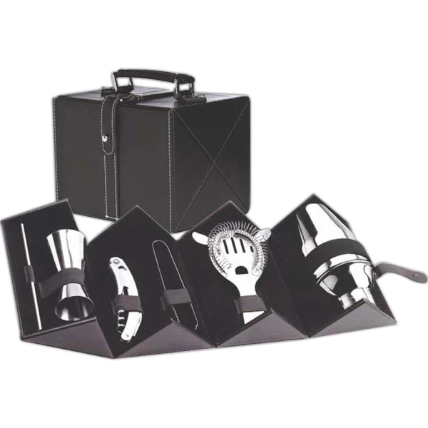 Cocktail Bar Set With Case