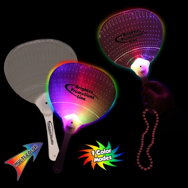 10 3/4&quot; LED hand Fan with j-hook