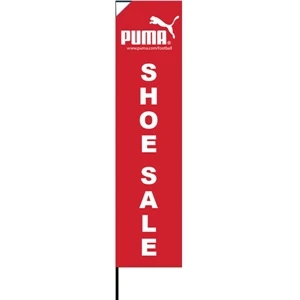 13ft Advertising Flags with Ground Stake