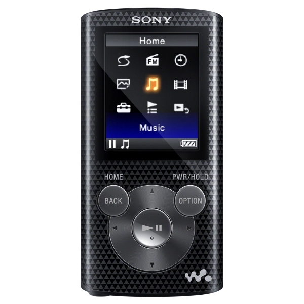 16GB Walkman MP3 Player, Black