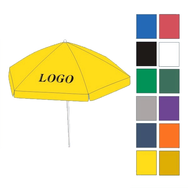 Umbrella 8 Panel (1 color artwork) - Image 2