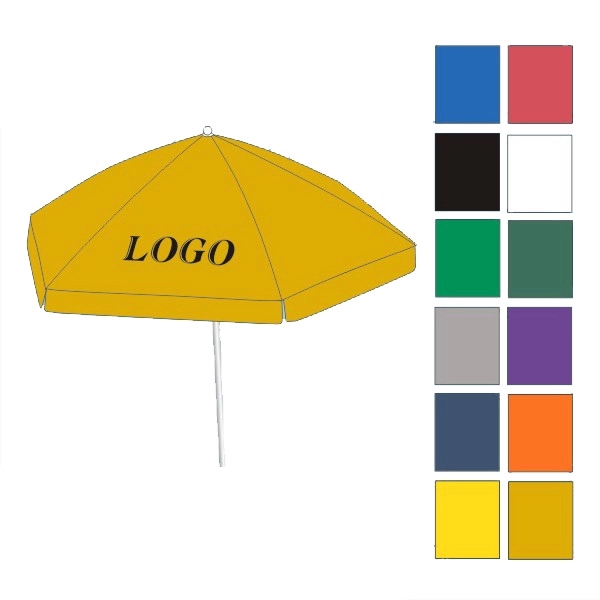 Umbrella 8 Panel (1 color artwork) - Image 4