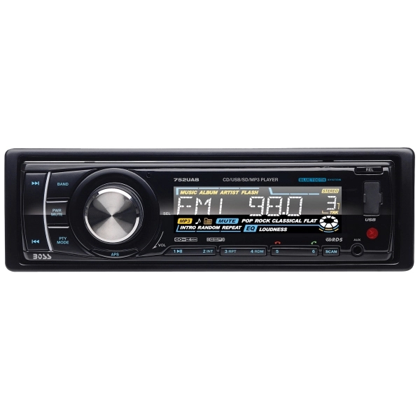 Bluetooth Enabled MP3 Compatible In-Dash Receiver