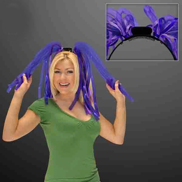 Light Up Hair Noodle Headband - Image 2