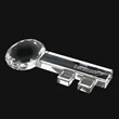 Glass Crystal Key Paperweight - Image 1