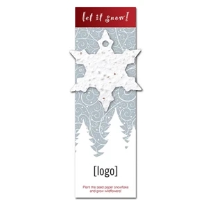 Holiday Seed Paper Shape Bookmark, small