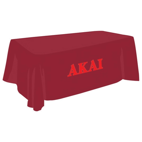 One Color 6 Ft. Draped Table Cover - Image 10