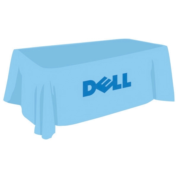 One Color 6 Ft. Draped Table Cover - Image 11