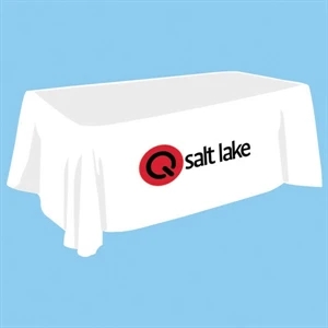 Two Color 8 Ft. Indoor Outdoor event table cloth