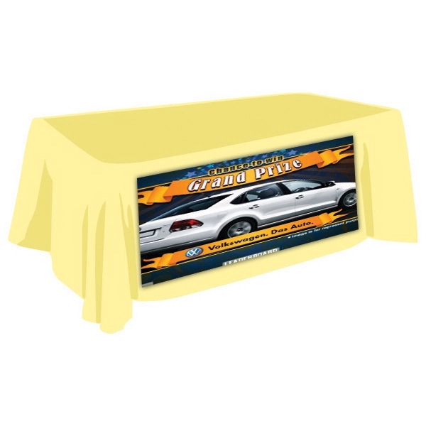 8 Foot Indoor Outdoor Event Table Cloth - Image 24